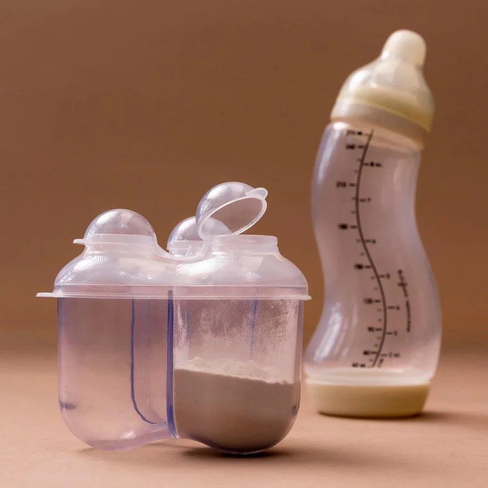 Difrax Three-Compartment Baby Formula Container