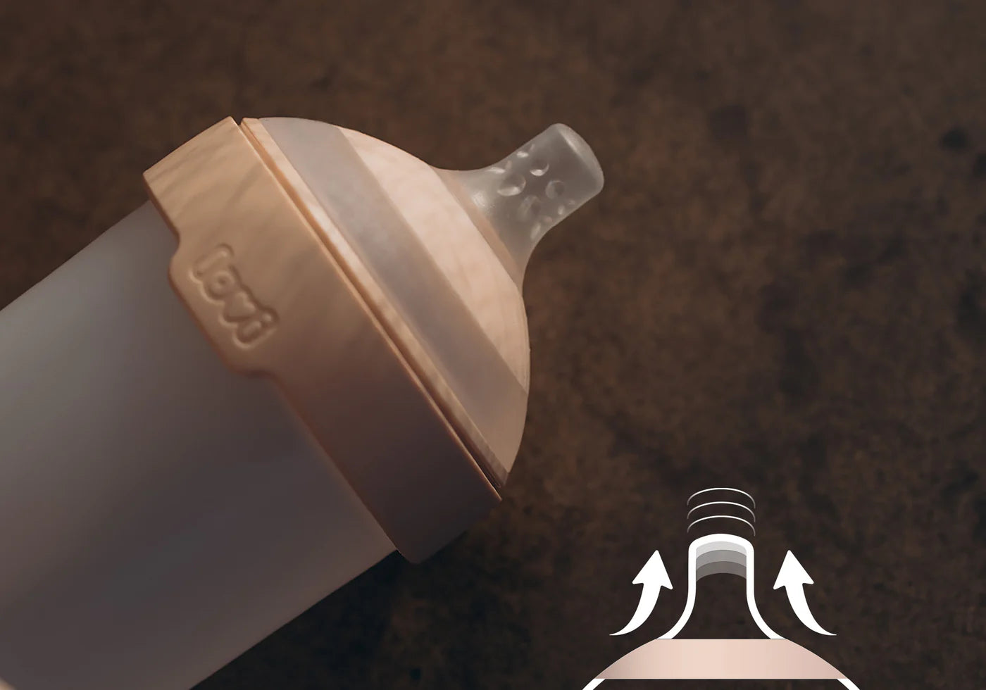 Difrax LOVI Mammafeel Dynamic Bottle Teat