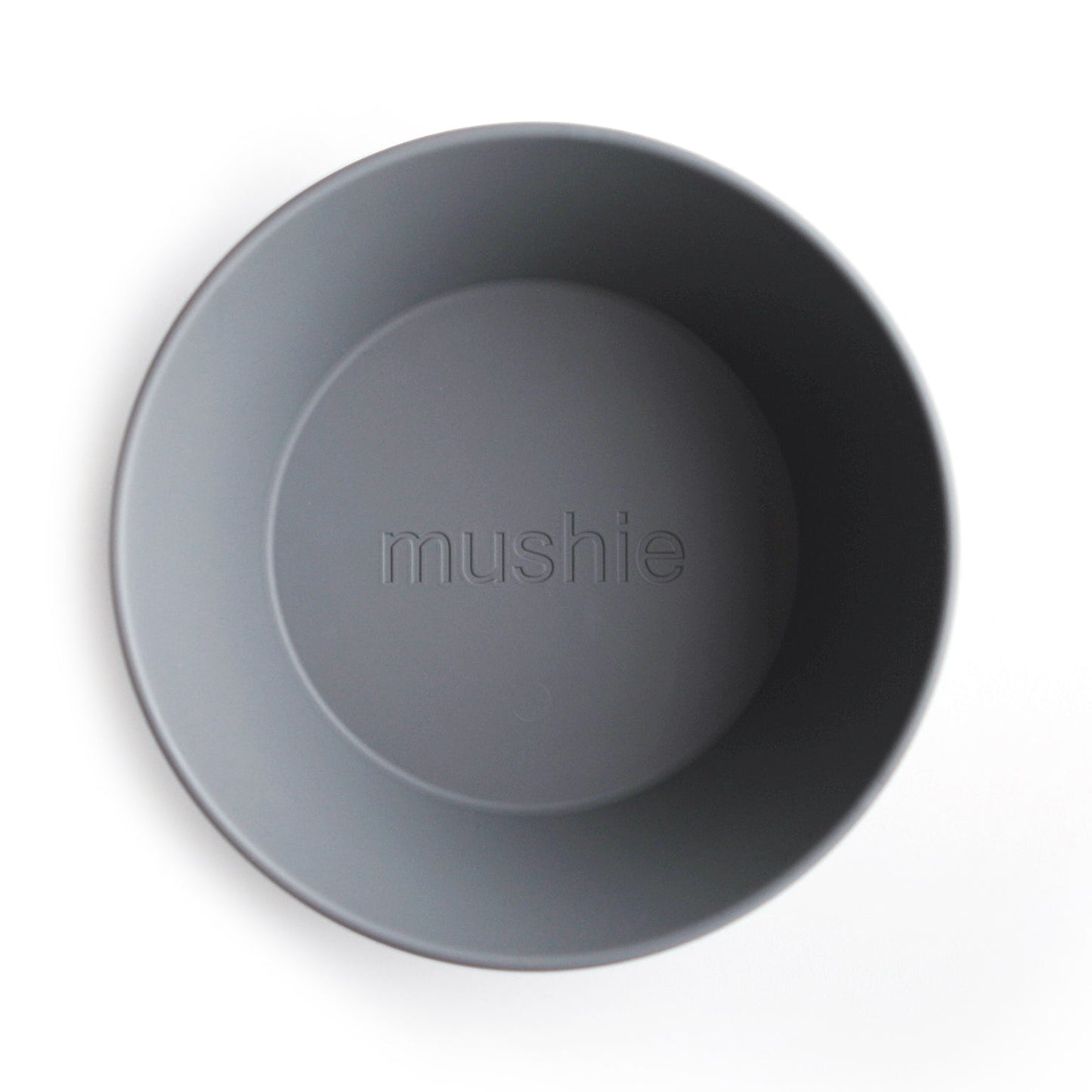 Mushie Dinnerware Bowl Round (2 Pack) - Smoke