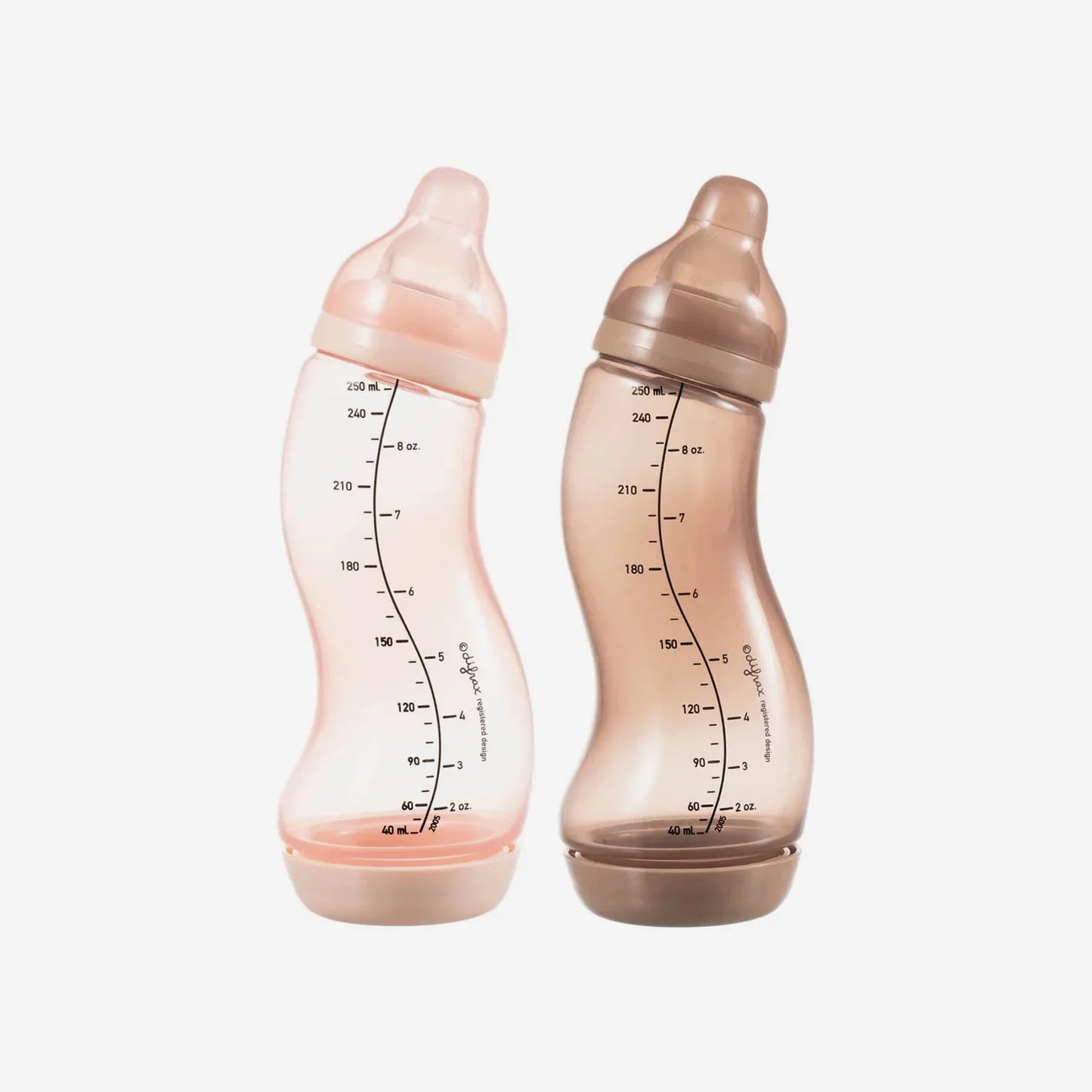 Difrax S-Bottle Natural (250ml) – Duo Pack