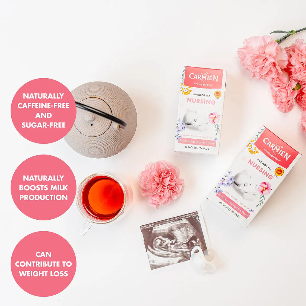 Carmién Nursing with Fenugreek & Fennel Teabags