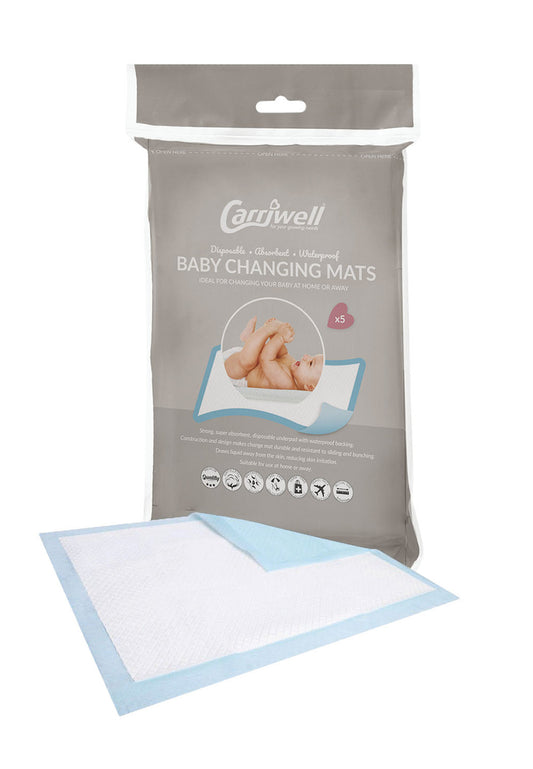 Carriwell Baby Change Mat 5's