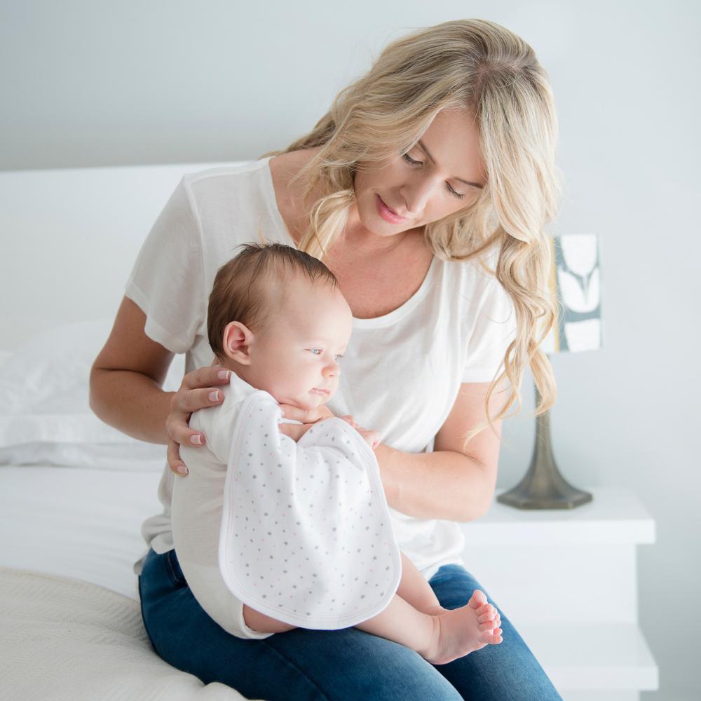 baby sense burp cloth set (2-pack)
