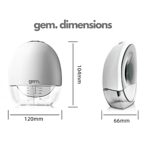 gem single wearable breast pump