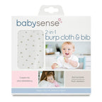 baby sense burp & bib