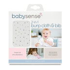 baby sense burp & bib