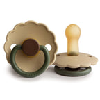 FRIGG Daisy Colourblock - Round Latex Pacifier