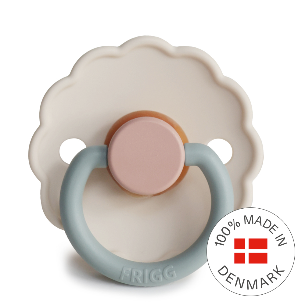 FRIGG Daisy Colourblock - Round Latex Pacifier
