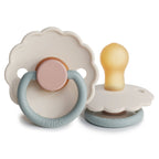 FRIGG Daisy Colourblock - Round Latex Pacifier