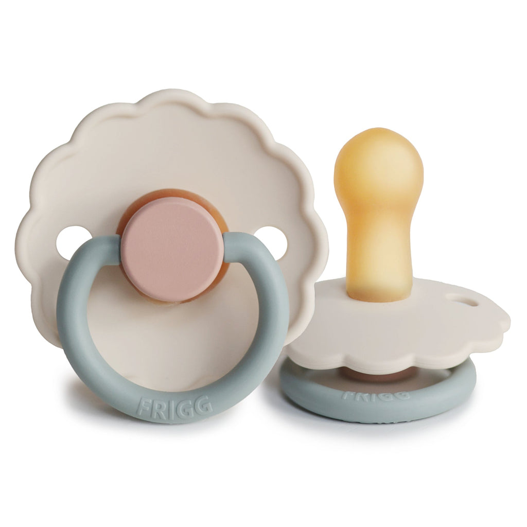 FRIGG Daisy Colourblock - Round Latex Pacifier