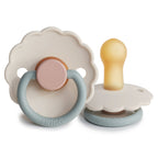 FRIGG Daisy Colourblock - Round Latex Pacifier