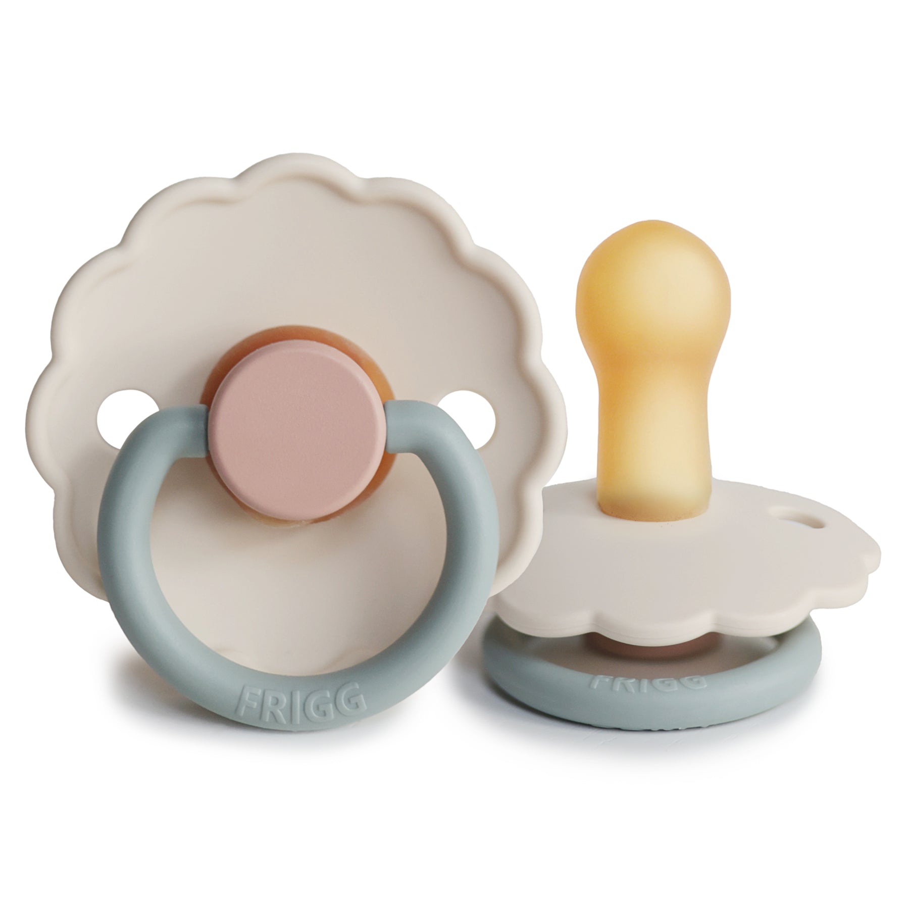 FRIGG Daisy Colourblock - Round Latex Pacifier