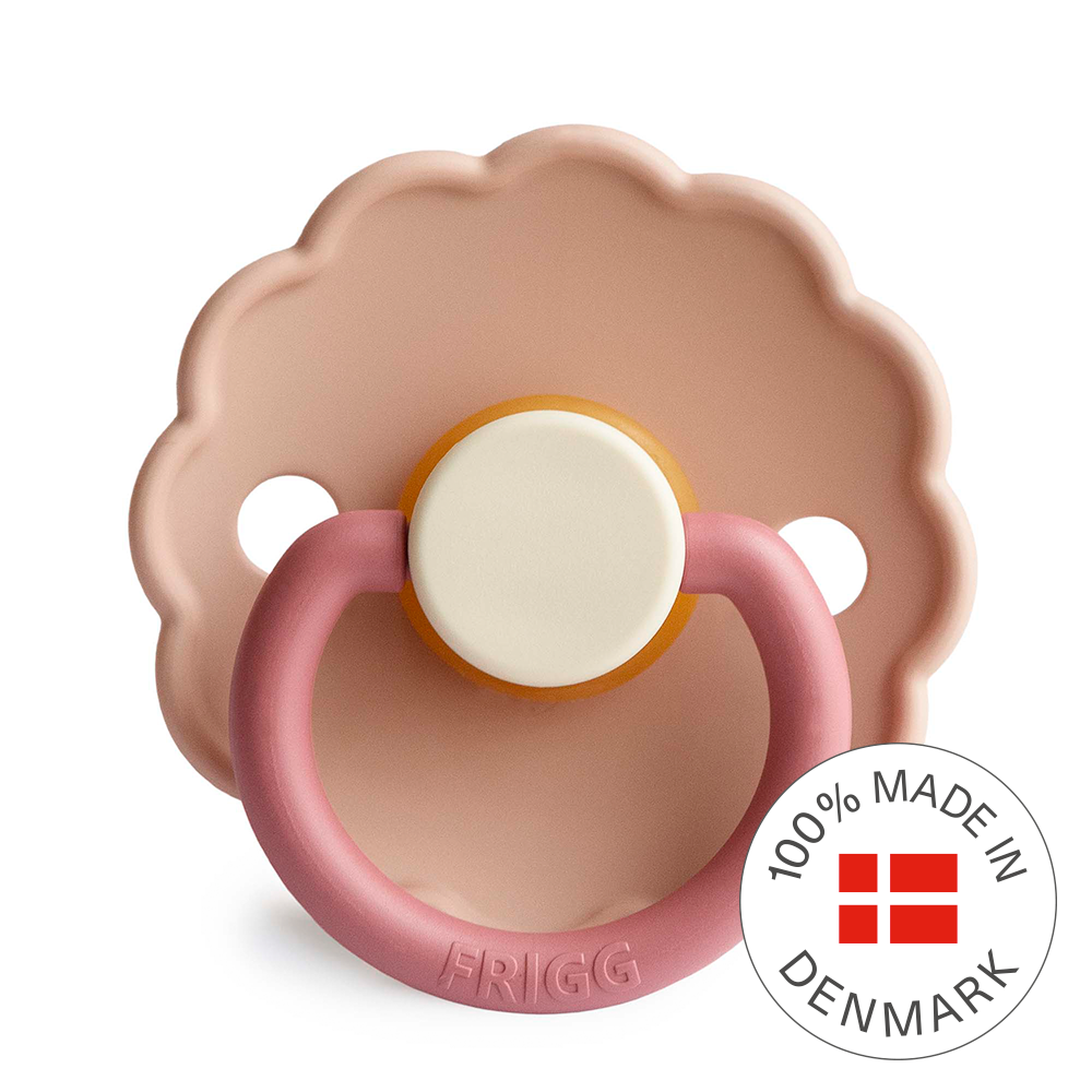 FRIGG Daisy Colourblock - Round Latex Pacifier