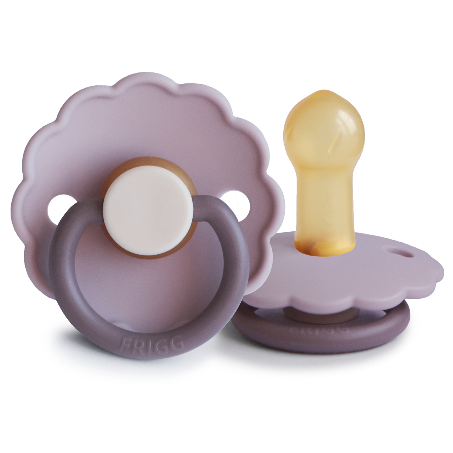 FRIGG Daisy Colourblock - Round Latex Pacifier