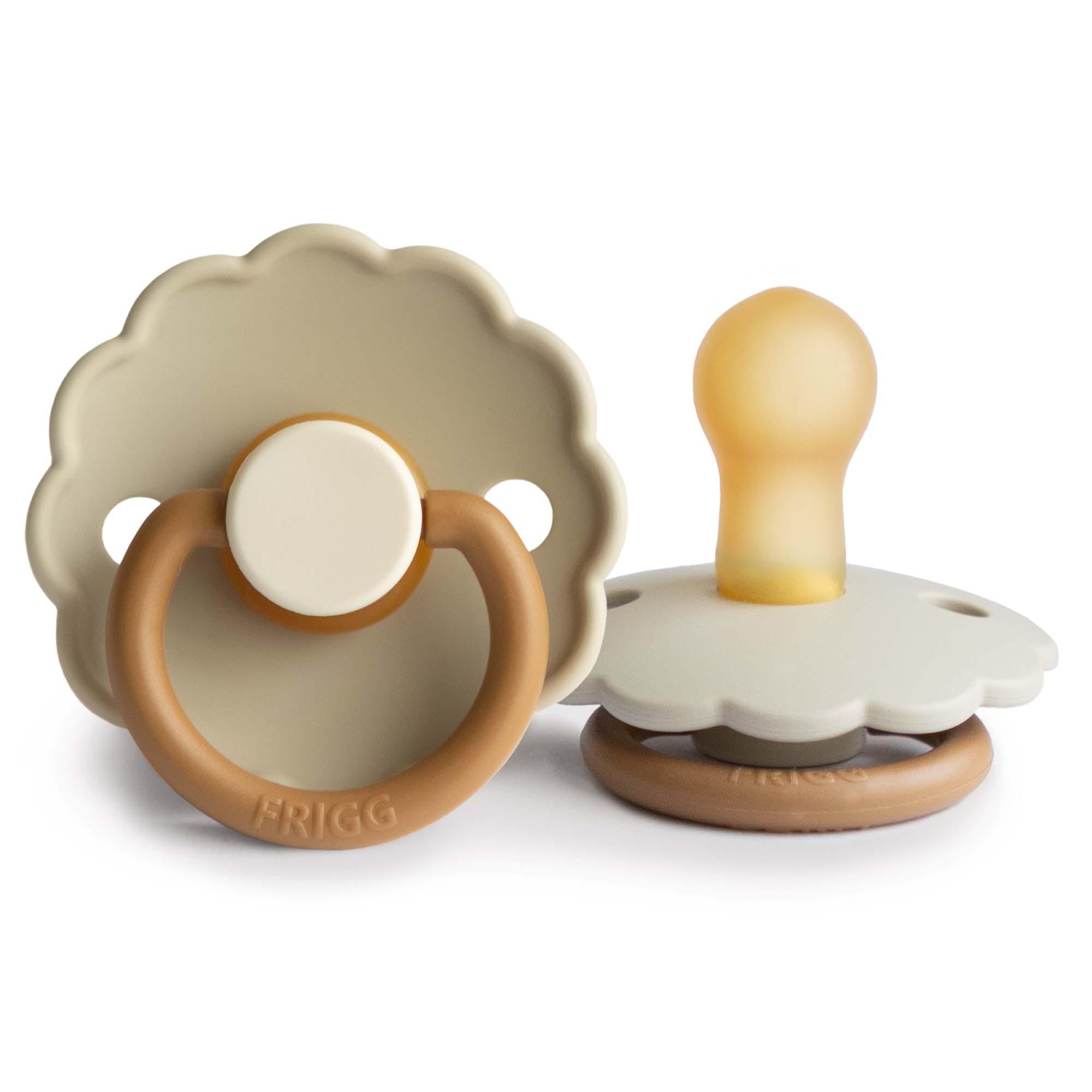 FRIGG Daisy Colourblock - Round Latex Pacifier