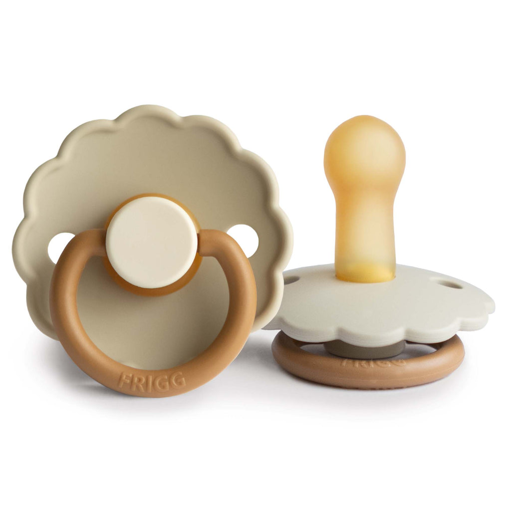 FRIGG Daisy Colourblock - Round Latex Pacifier
