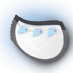Difrax Nursing Breast Pads - 40 items white/black
