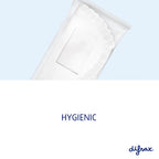 Difrax Nursing Breast Pads - 40 items white/black