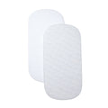 Shnuggle Air Cot Fitted Sheets | Handy 2 Pack - Made from 100% super soft cotton