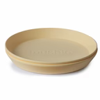 Mushie Dinnerware Plate Round (2 Pack)