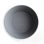 Mushie Dinnerware Bowl Round (2 Pack) - Smoke