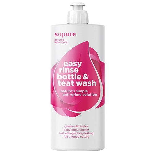SoPure Easy Rinse Bottle & Teat Wash - Nature's simple