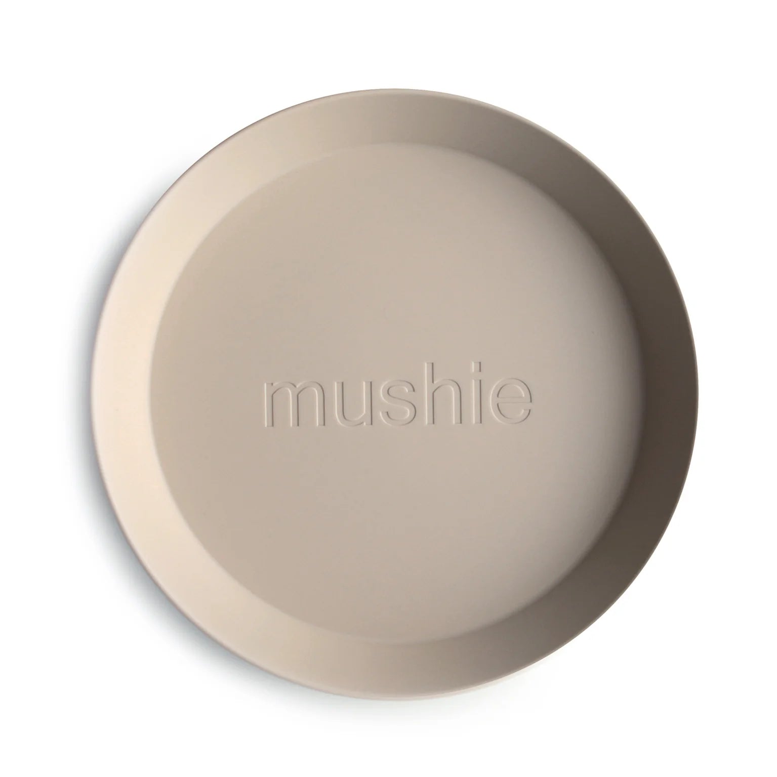 Mushie Dinnerware Plate Round (2 Pack)