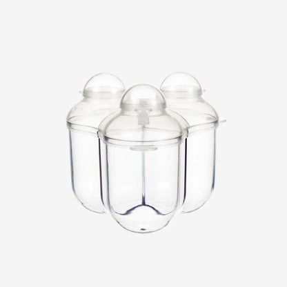 Difrax Three-Compartment Baby Formula Container